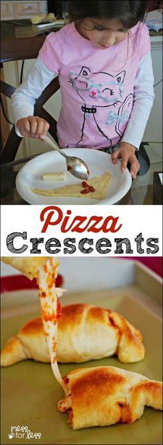 Crescent Roll Recipes: Pizza Crescents - these are the perfect after school snack for kids. So simple to make and SO delicious! Lunch Ideas Kids, Recipes Pizza, Snack For Kids, After School Snack, Crescent Roll Recipes, Roll Recipes, School Snack, Crescent Roll, Crescent Rolls