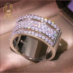 "Title - 2.67ctw Sparkle Natural Diamond Eternity Band Gorgeous Wedding Band Anniversary Ring for Women Statement Party Jewelry Female Promise Ring 💳 Ring Authenticity Certificate With Buyer Name on it will be provided 📌Ring Size - 4 to 12 USA 📌Metal - 14K/18K - Rose Gold / White Gold / Yellow Gold 📌Metal Weight - 5.9 to 7.98 grams (Varies on Ring Size) 📌Center Stone - 2.67ctw 📌 Stone Shape - round (1.0-1.20MM) 📌Center Stone Color -HIJ Sparkle Color natural mined Diamond Forever 📌Center Female Promise Rings, Gorgeous Wedding Bands, Authenticity Certificate, Diamond Eternity Band, Eternity Band Diamond, Diamond Eternity, Party Jewelry, Eternity Band, Anniversary Ring