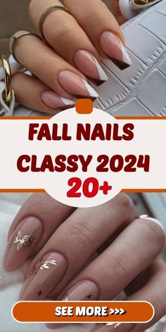 Nails For Autumn 2024, Nails 2024 Trends Autumn, Trending Nails 2024 Autumn, Fall Nail 2024 Trends, Classy Fall Nail Ideas, Nails 2024 Autumn Trends, Neutral Nails Fall 2024, Trending Nails Fall 2024