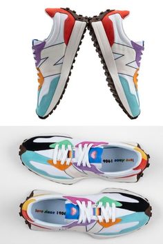 New Balance has revealed its upcoming Pride 2020 Collection that includes three models celebrating the LGBTQ community. The lineup includes the New Balance 327 and two iterations of the New Balance FuelCell Echo in a men’s and women’s offering. Each model are highlighted with rainbow-colored accents as a nod to the LGBTQ flag. #newbalance Lgbtq Flag, Lgbtq Flags, New Balance 327, New Balance, Sport Shoes, Flag, Rainbow, Models