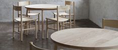 the table and chairs are all made out of plywood, with no one sitting at it