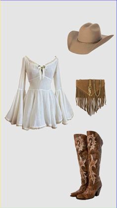 New arrivals from Walmart! summer style, walmart finds, affordable fashion #LTKFindsUnder100 #LTKFindsUnder50 #LTKSeasonal Cowboy Outfits For Women, Traje Cowgirl, Fest Outfits, Southern Outfits, Mode Hippie