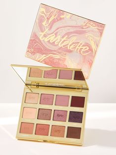 tartelette™ energy Amazonian clay palette | Tarte™ Cosmetics Clay Palette, New Eyeshadow Palettes, Dark Eyeshadow, Cheek Palette, Tarte Cosmetics, Mineral Pigments, Tarte Makeup, Eyeshadow Palettes, Soften Skin