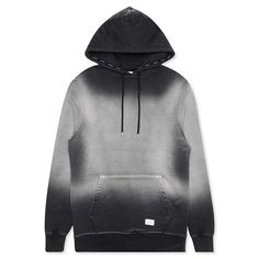 Founded in 2009 by Chris Stamp, Stampd represents contemporary luxury that has evolved past high street-wear while retaining its iconic styling cues. The brand gains inspiration from west and east coast cultures. Pictured is the Stampd Gradient Hoodie in Black Pigment Dye. Pigment dyed Ribbed edges Made in Italy All sizes are listed in U.S. Men's sizing unless stated otherwise Style no: SLA-M2065HD Hoodie Design Ideas Inspiration, Bike Jacket, Ribbed Hoodie, Paint Fabric, Tie Dye Fashion, Simple Fall Outfits, Hoodie Mockup, Garment Manufacturing, Black Pigment