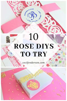 the top 10 rose diy's to try for valentine's day, including gifts