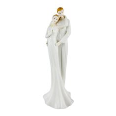 a figurine of two people holding each other