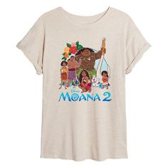 She will love showing off her style with this Disney's Moana 2 Juniors' Group Oversized Tee. © Disney FEATURES Short sleeves ScoopneckFIT & SIZING Oversized FitFABRIC & CARE Light Gray and Heather Colors: Cotton/Polyester ; Solid Colors: Cotton Machine wash Imported Size: X Large. Color: Birch. Gender: female. Age Group: kids. Moana 2, Disney Moana, High Neck Tank Top, Raglan Tee, Boyfriend Tee, How To Show Love, Moana, Oversized Tee, Crop Tee