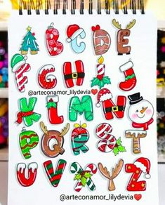 a christmas card with the words merry written in different languages and decorations on top of it