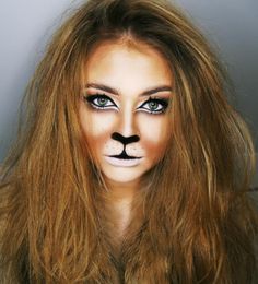 Fantasia Diy, Lion Face Paint, Animal Makeup, Halloween Cake Pops, Ideas De Maquillaje Natural, Appointment Planner