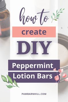 DIY Peppermint lotion bars that kids can make! DIY Christmas gifts. I'm loving these ideas about gifts from baby and made by kids last minute on a budget and cricut ideas to sell that people actually want to help you give the best Christmas gift 2021. Learn more about DIY christmas gifts at pambarnhill.com.