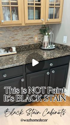 this is not paint it's black stain how to remove stains from kitchen cabinets