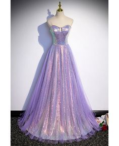 Get 10% off now! Buy sparkly purple long aline prom dress for parties at cheap price online. Free stable shipping and pro custom service since 2009. Prom Dress Purple, Purple Evening Dress, Produk Apple, Floor Length Prom Dresses, Sweetheart Prom Dress, Sequin Evening Dresses, Graduation Dresses, Pretty Prom Dresses, A Line Prom Dresses