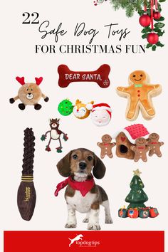 Safe Dog Toys for Christmas Fun, christmas dog, dog toys Toys For Christmas