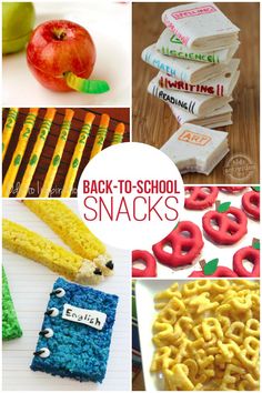 back - to - school snacks for the classroom