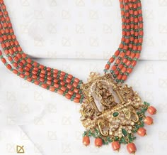 Pagadalu Jewellery, Coral Beads Jewellery Indian, Pagadala Haram Designs, Coral Necklace Indian Gold, Coral Jewelry Indian Gold, Antique Gold Jewelry Indian, Beautiful Gold Necklaces