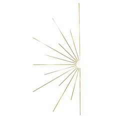 a white background with gold lines in the shape of a sunburst on it