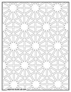 an intricate pattern that looks like it has been cut out from the paper and is ready to