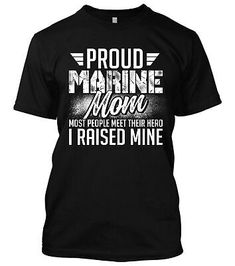 Great Shopping Proud Marine Mom New Womens Shirt USMC Army America Flag Veteran Freedom Top Tee, Womens Tops Proud Marine Mom, Marine Mom Shirts, Marine Mom, America Flag, Womens Shirt, Funny Mom, Trendy Tee, Mens Shirt Dress, Mom Shirts