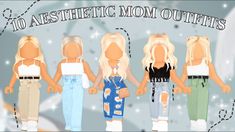 Preppy Mom, Trendy Mom Outfits, Summer Outfits For Moms, Baddie Outfits Ideas, Bloxburg Decal Codes, Coding Clothes, Trendy Mom, Aesthetic Outfit Ideas