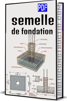 the book cover for semele de fondation, with an image of a tower and