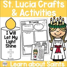 st lucia crafts and activities for kids to learn about the saint lucias in spanish