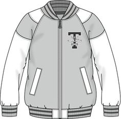 a jacket with the letter f on it