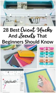 the best cricut hacks and secrets that beginners should know