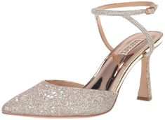 PRICES MAY VARY. Breathable leather lining Rose Gold Shoes, Gold Shoes, Stiletto Pumps, Badgley Mischka, Special Features, Pumps, For Free, Rose Gold, Leather