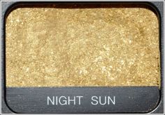 an image of a night sun eye shadow