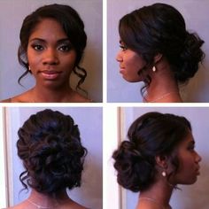 Black Bridesmaids Hairstyles, Black Brides Hairstyles, Natural Hair Wedding, Cabello Afro Natural, Black Wedding Hairstyles, Natural Wedding Hairstyles, Natural Afro Hairstyles, Best Wedding Hairstyles, Braut Make-up