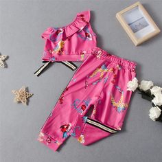 Product Title: Girls Floral Printed Bow Decor Sleeveless Top & Trousers GirlsKeyword Tag: Baby Girl Corduroy Overalls* Soft Feeling & Cozy Comfortable* Package Package Included: 1 Top + 1 Pants* Fabric & Fabric: 95% Cotton, 5% Spandex* Available for Machine Wash as well as Tumble Dry*ImportedTop selling Girls Floral Printed Bow Decor Sleeveless Top Trousers Wholesale Girls ,Trendy and unique style, Fancy Fabric ,Solid color. This Girls Floral Printed Bow Decor Sleeveless Top Trousers Wholesale G Fancy Fabric, Corduroy Overalls, Pants Fabric, Soft Feeling, Bow Decor, Floral Printed, Pink Girl, Unique Style, Sleeveless Top