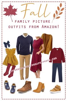 Fall family picture outfits Family Picture Outfits Fall, Fall Family Photoshoot Ideas, Family Photo Outfits Fall, Fall Photo Outfits, Family Pictures What To Wear, Girls Fall Dresses, Mustard Yellow Dresses, Fall Family Photo Outfits, Autumn Family Photos