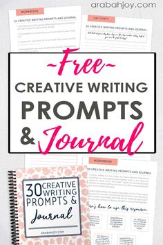 the ultimate guide to writing and journaling with free printables for creative writing