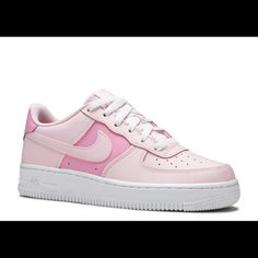 -Resale On Goat For Brand New Is 700+ Dollars -Can Be Easily Cleaned Pink Nike Air Force 1 Low-top With Gum Sole, Pink Low-top Nike Air Force 1 With Gum Sole, Pink High-top Nike Air Force 1, Pink Nike Air Force 1 For Streetwear, Pink Nike Air Force 1 Lace-up Casual Shoes, Pink Nike Air Force 1 Casual Lace-up, Pink Nike Air Force 1 Casual Lace-up Shoes, Casual Pink Nike Air Force 1 Lace-up, Pink Lace-up Nike Air Force 1