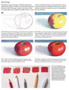 an article about how to use pencils and watercolor paints on the subject's surface