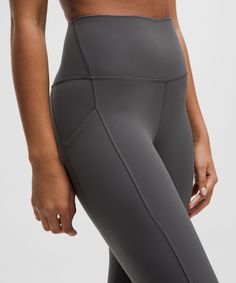 When Feeling Nothing Is Everything. Powered By Nulu Fabric, This Version Of Our Lululemon Align Pant Still Feels Weightless And Buttery Soft, With Added Pockets For Essentials. Designed For Yoga. Full Length Intended To Sit At Ankle. Side Drop-In Pockets. Back Drop-In Pocket Can Hold A Key, Card, Or Phone. This Collections Great For Low-Impact Workouts Like Yoga Or Whenever You Want To Feel Really, Really Comfortable. | lululemon Align™ High-Rise Pant with Pockets 28" Lululemon Align Pant, Feeling Nothing, Social Impact, Lululemon Align, Low Impact Workout, High Rise Pants, High Rise Leggings, Lululemon Leggings, Tight Leggings