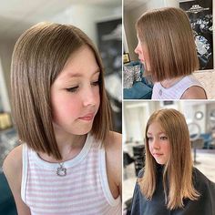 50+%20Cutest%20Little%20Girls%20Hairstyles%20for%20Back%20to%20School%20in%202024 Back To School Hair Cuts Girl, Kids Lob Haircut, Bob Hairstyles For Girls Kids, Medium Length Haircut For Girls Kids, Shoulder Length Girl Haircuts For Kids, Hair Cuts For 6 Year Girl, Girls Lob Haircut Kids, Haircuts For Girls Kids, Girls Bob Haircut