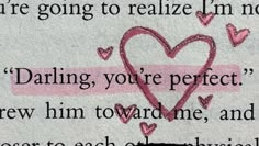 a piece of paper with writing on it that says, you're going to really be