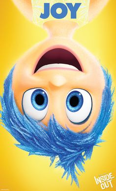 the movie poster for inside out with an image of a man's head and mustache