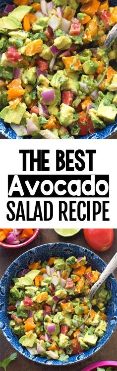 the best avocado salad recipe