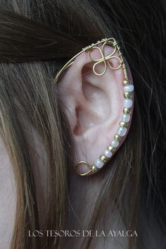 elven ear  ear cuff  elvish earring  elf ear by Ayalga on Etsy, €9.00 Unique Gold Pierced Ear Climbers, Adjustable Gold Pierced Ear Cuff, Adjustable Gold Ear Climbers For Gift, Handmade Gold Ear Climbers As Gift, Handmade Gold Ear Climbers Gift, Unique Gold Ear Climbers, Handmade Adjustable Gold Ear Cuff, Handmade Gold Ear Climbers For Gift, Unique Gold Brass Ear Cuff