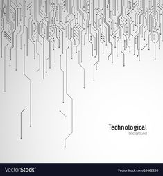 technological background with lines and dots in the form of an electronic circuit board ornament