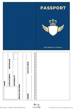 an image of a passport with wings