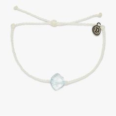 Pura Vida, Sea Through You Shell Charm Bracelet, Color: White, New With Tags Jewelry Pura Vida, Teal Bracelet, Summer Wishlist, Pura Vida Jewelry, Hawaii Outfits, Preppy Jewelry, Bracelet Pack, Christmas Board, Wave Bracelet