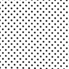 black and white polka dot pattern