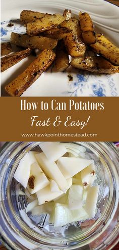 how to can potatoes fast and easy