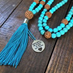 Mala Meditation, Mala Bead Necklace, Meditation Beads, Ho Oponopono, Lucky Stone, Prayer Beads, Rosary