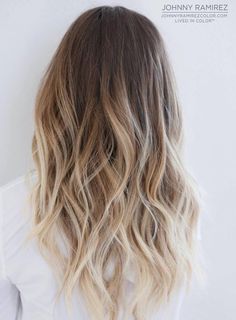 Brown To Blonde Ombre Hair, Balayage Hair Color Ideas, Brown To Blonde Ombre, Blond Ombre, Balayage Hair Color, Ombre Hair Blonde, Balayage Hair Dark, French Hair, Brown Blonde Hair