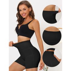 The high waist design provides firm control for your tummy and waist. These shorts will help you look and feel good. Please choose from multiple sizes and colors to find the perfect fit and style for you. Whether you're at home, working out, or traveling, this shapewear can provide you with a good experience. Elevate your body type and make you naturally look comfortable in your skin and body. High Waist Shapewear Shorts With Built-in Bra, Black High Waist Shapewear With Built-in Bra, High Waist Sculpting Shapewear Shorts, Sculpting High Waist Shapewear Shorts, High Waist Shapewear With Built-in Bra For Workout, High-waist Shapewear Shorts With Built-in Bra, Fitted High-waisted Shapewear Shorts, Black Shapewear With Built-in Shorts And Sculpting Fit, High Stretch High Waist Shapewear Shorts