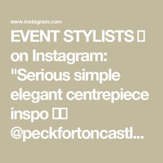 the event stylists logo on instagram